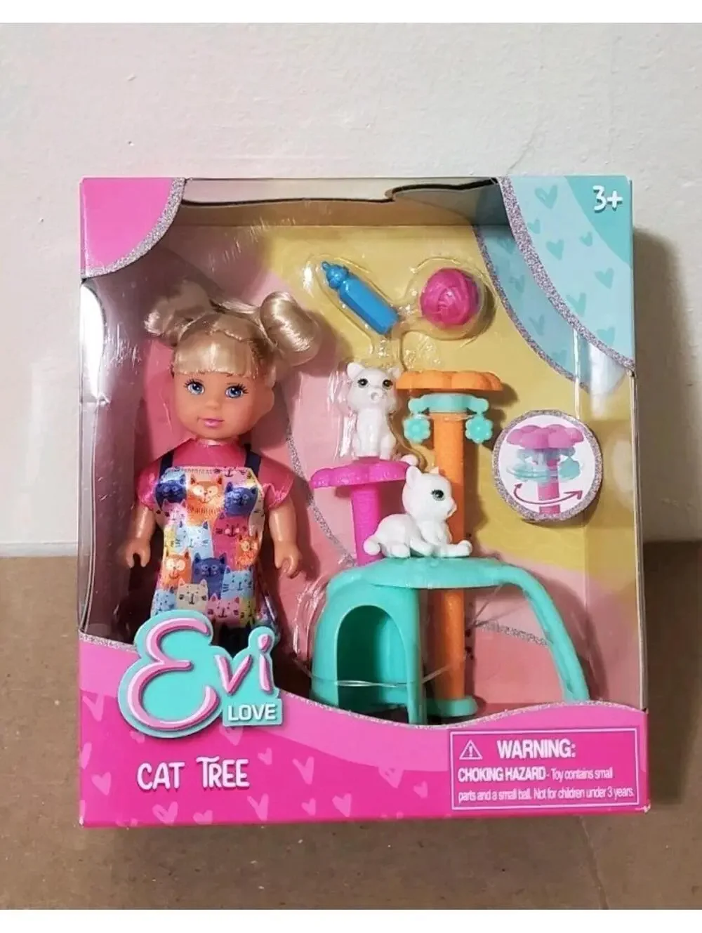 Evi Love Cat Tree Doll Playset Simba Brand New Sealed Cats Kittens Toy Set